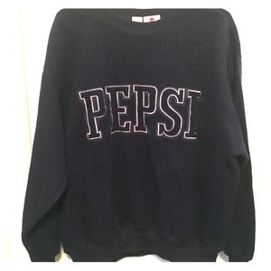 Vintage PEPSI Inside Out Style Crewneck Sweatshirt
